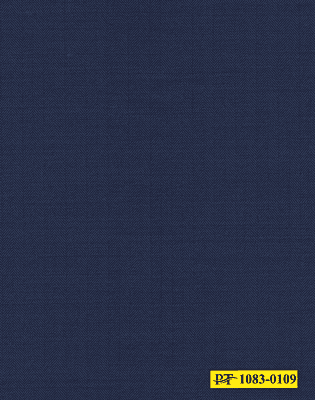 1083-0109 COBALT BLUE HERRINGBONE