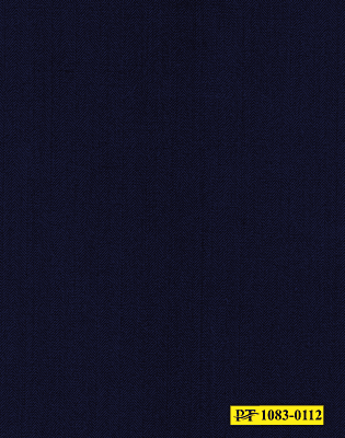 1083-0112 NAVY BLUE HERRINGBONE
