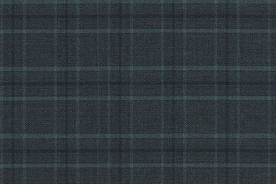 G1-22961 TEAL WITH NAVY BLUE CHECK